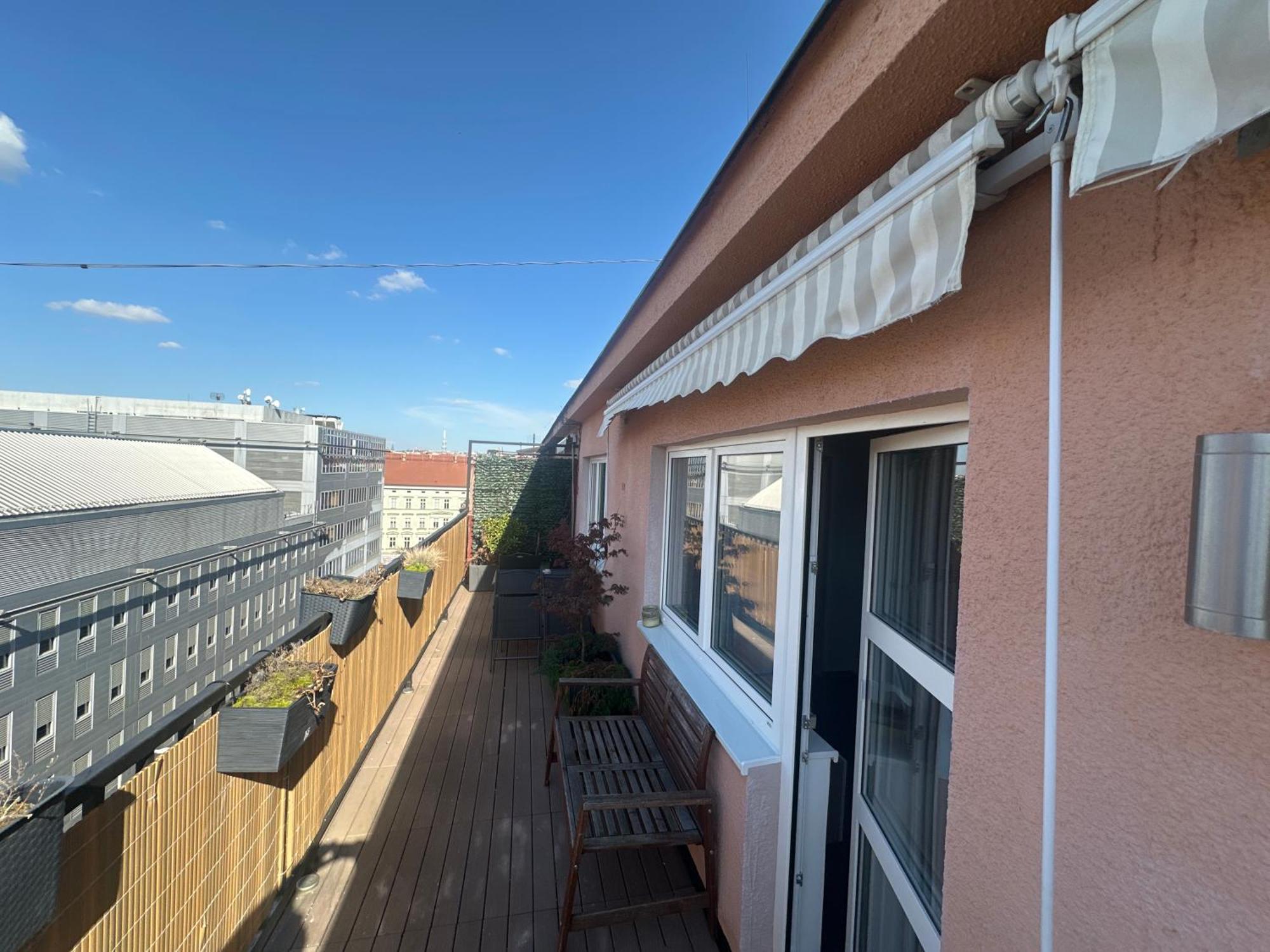 Andel Apartment With Terrace Praha Eksteriør bilde